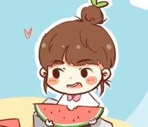 吃瓜情侣动漫图片,吃瓜情侣的甜蜜瞬间